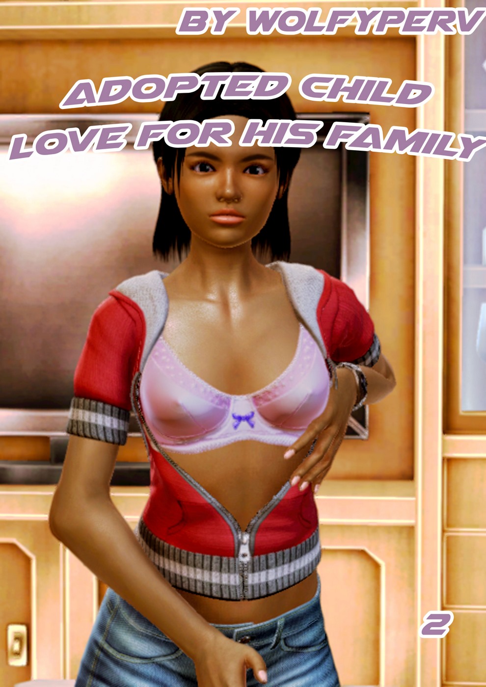 Adopted child’s love for his sister- Wolfyperv 3D Porn Comics 001