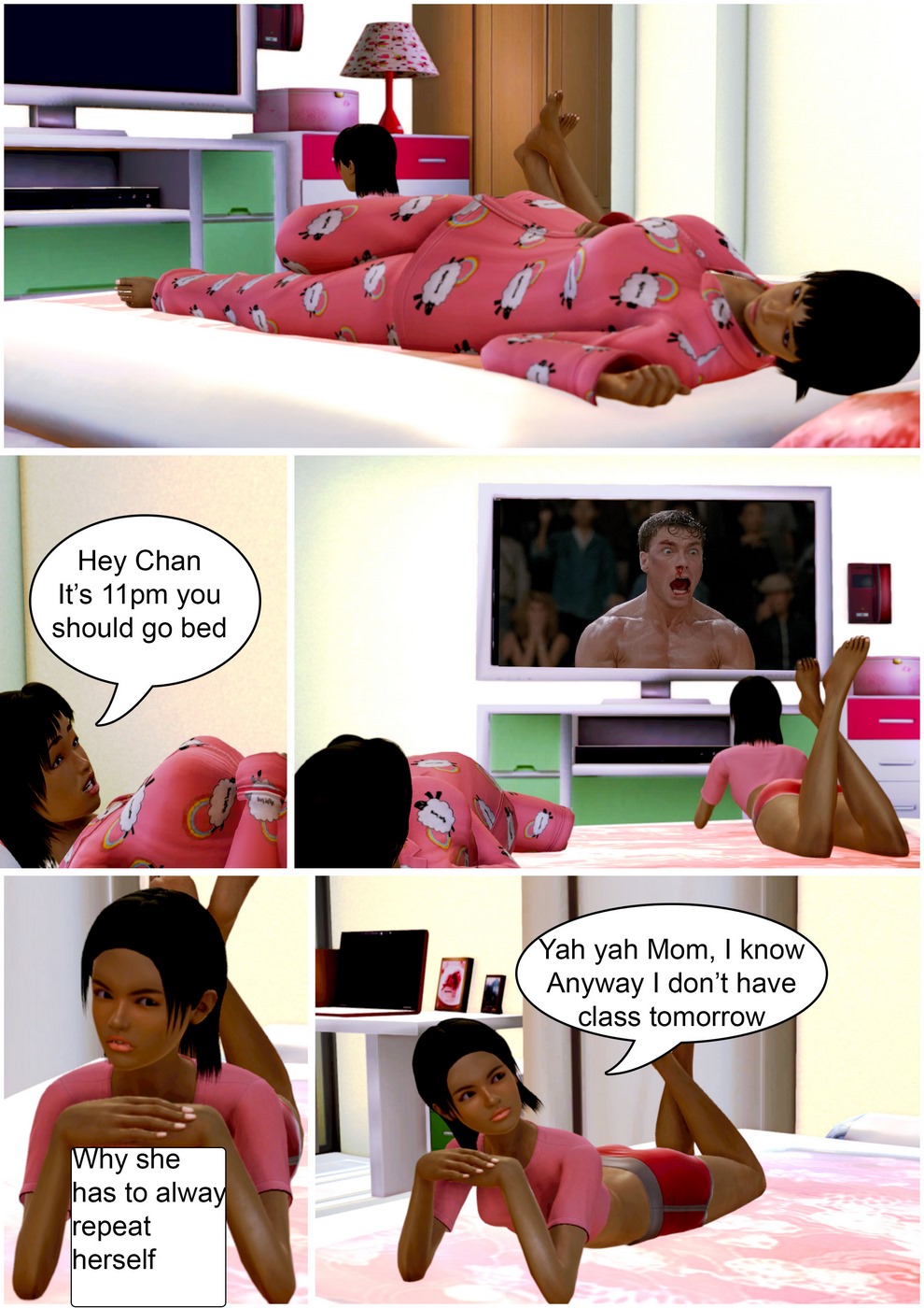 Adopted child’s love for his sister- Wolfyperv 3D Porn Comics 002