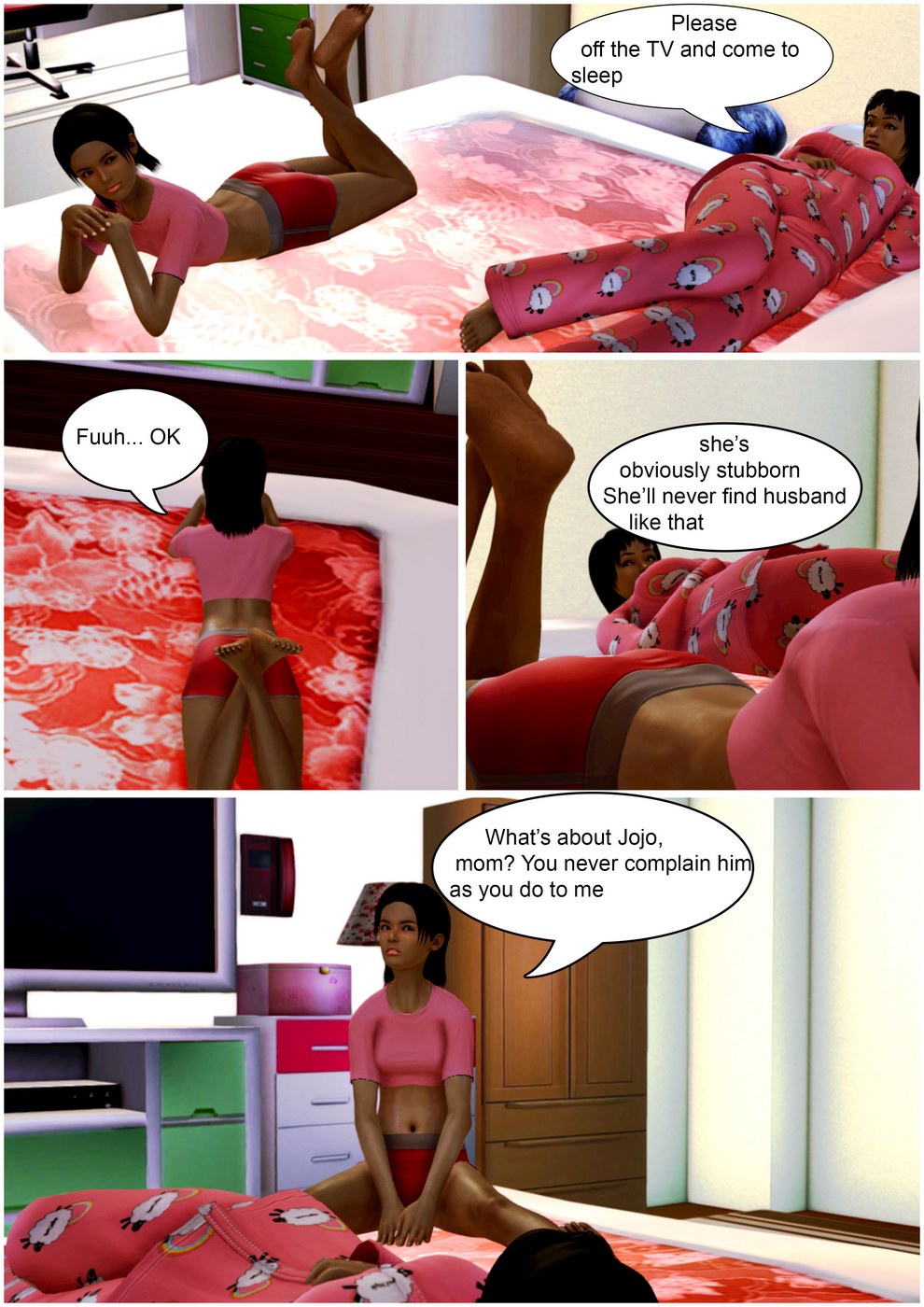 Adopted child’s love for his sister- Wolfyperv 3D Porn Comics 003