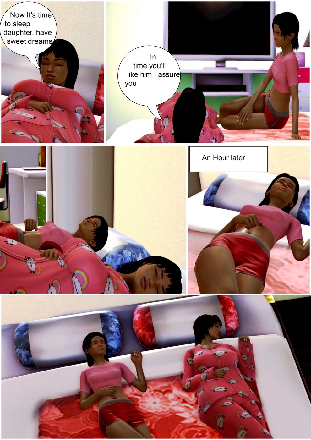 Adopted child’s love for his sister- Wolfyperv 3D Porn Comics 005