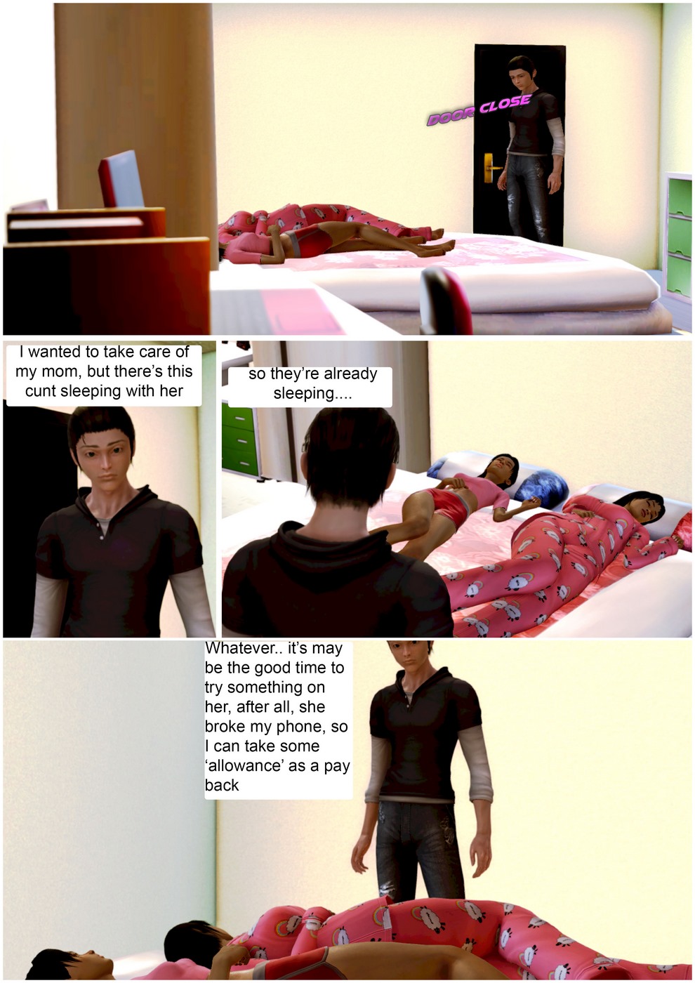 Adopted child’s love for his sister- Wolfyperv 3D Porn Comics 006