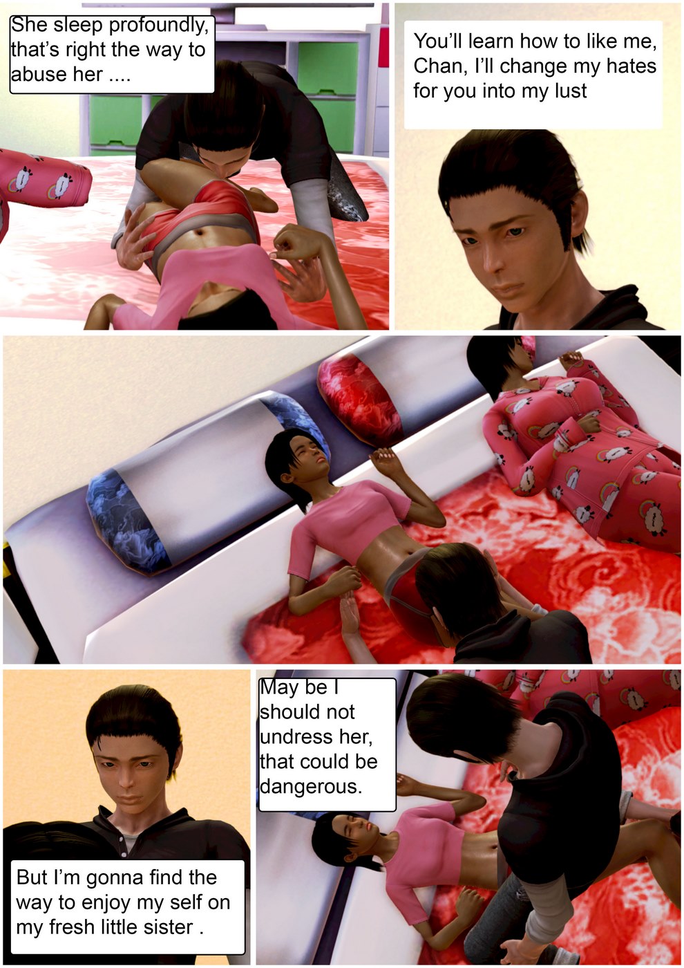 Adopted child’s love for his sister- Wolfyperv 3D Porn Comics 007