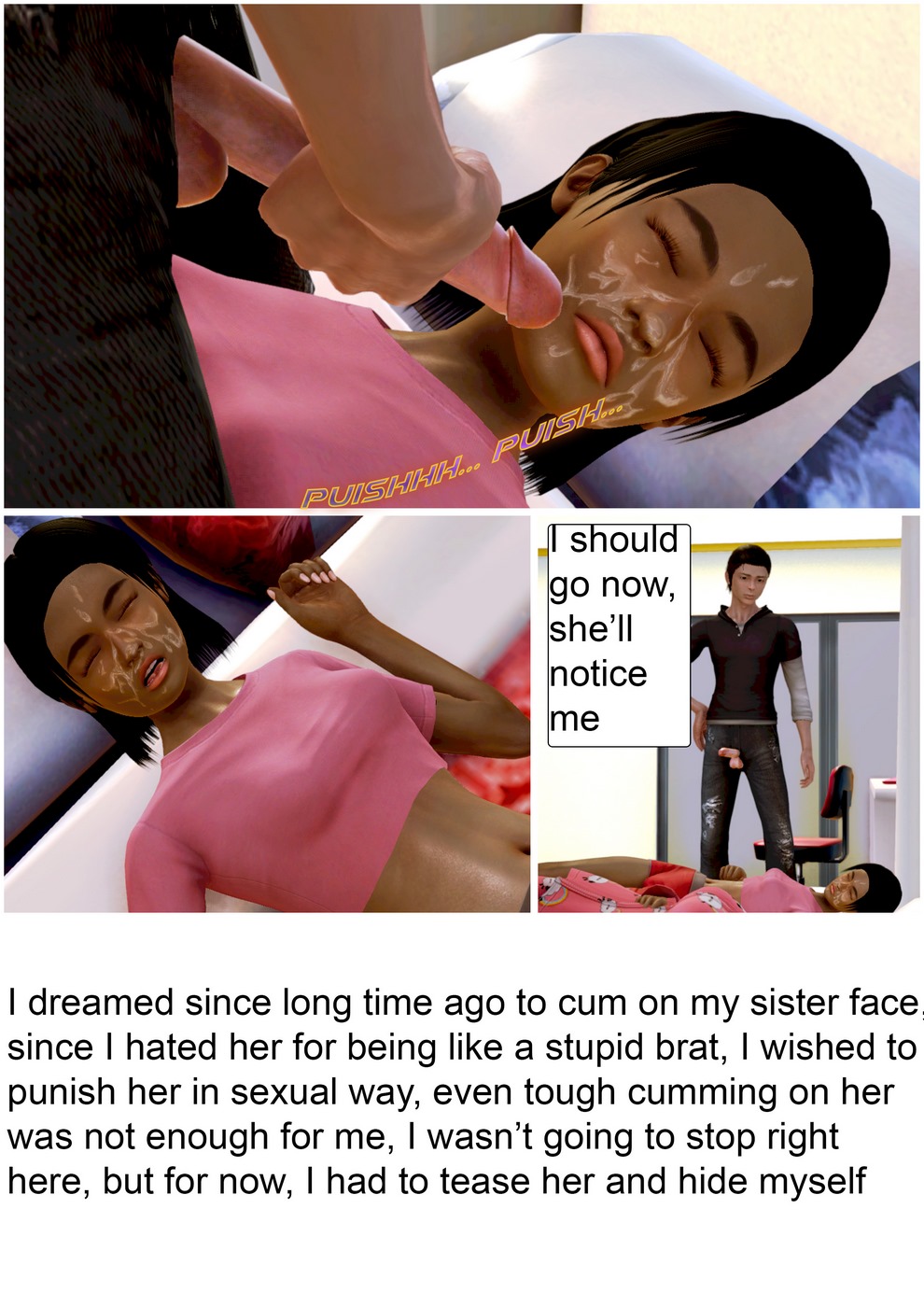 Adopted child’s love for his sister- Wolfyperv 3D Porn Comics 011