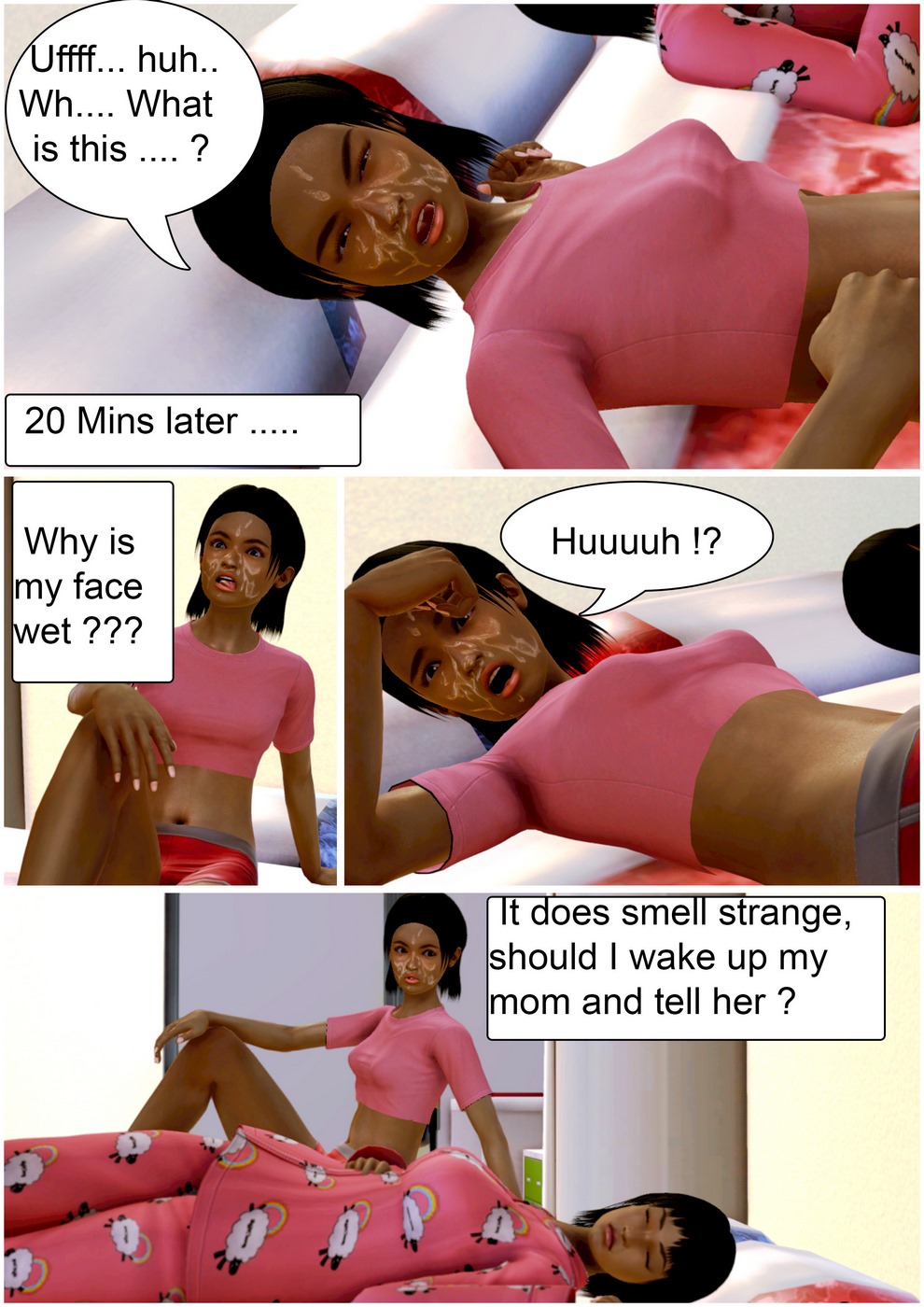 Adopted child’s love for his sister- Wolfyperv 3D Porn Comics 012