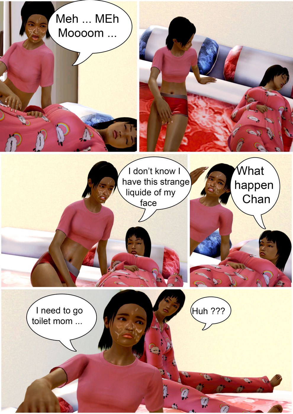 Adopted child’s love for his sister- Wolfyperv 3D Porn Comics 013