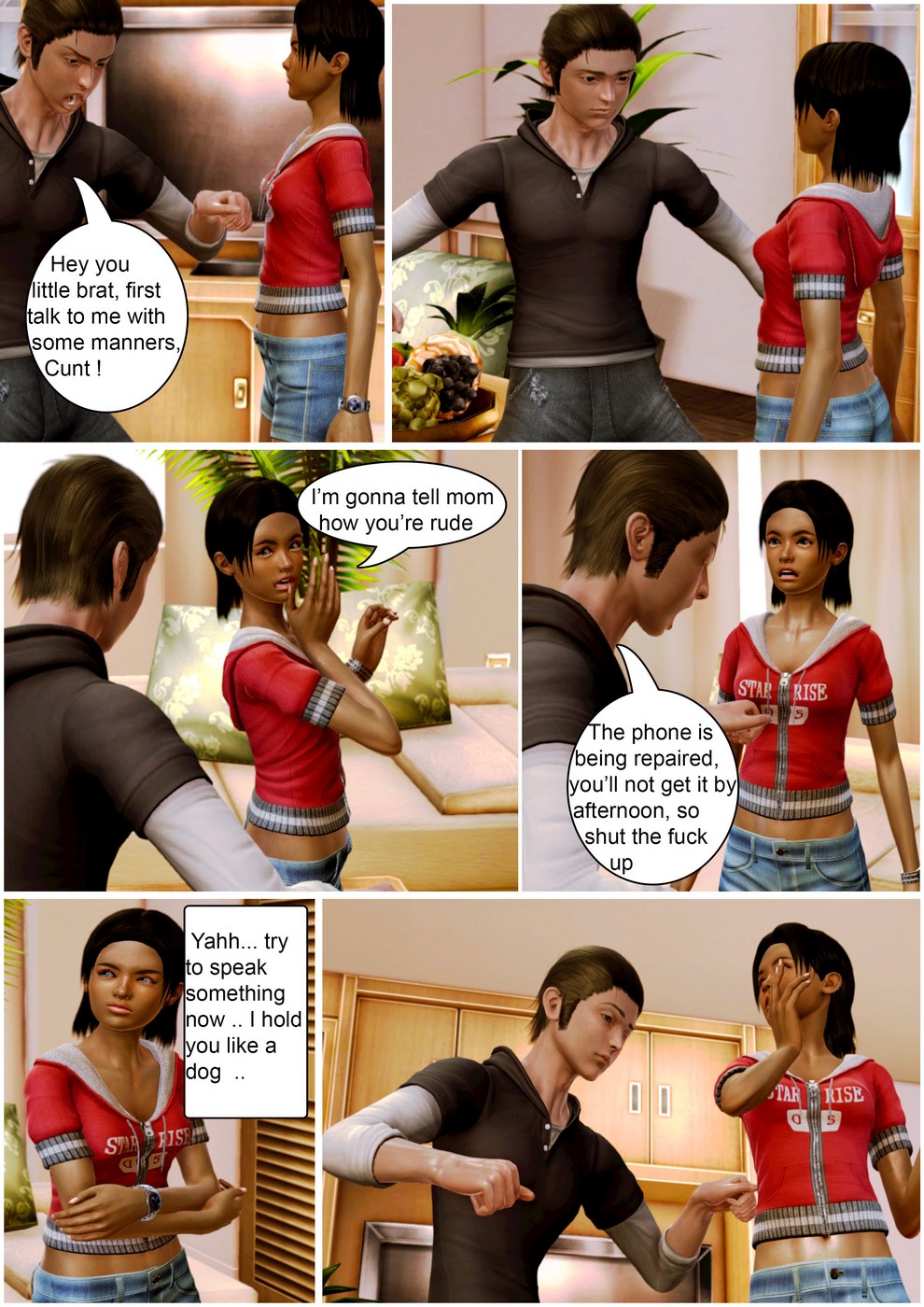 Adopted child’s love for his sister- Wolfyperv 3D Porn Comics 016