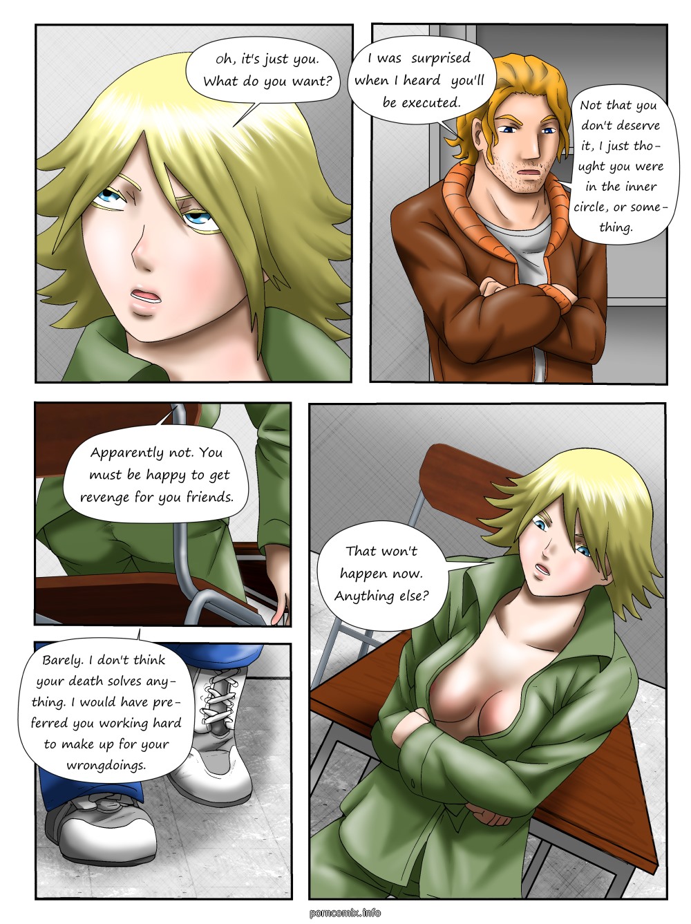 Aftermath – Cagegirl 4-5 Adult Comics 002