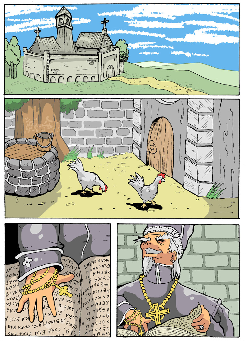 Akabur – Zombie attack! Porncomics 001
