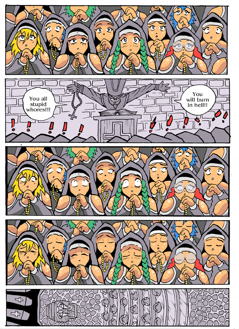 Akabur – Zombie attack! Porncomics 002