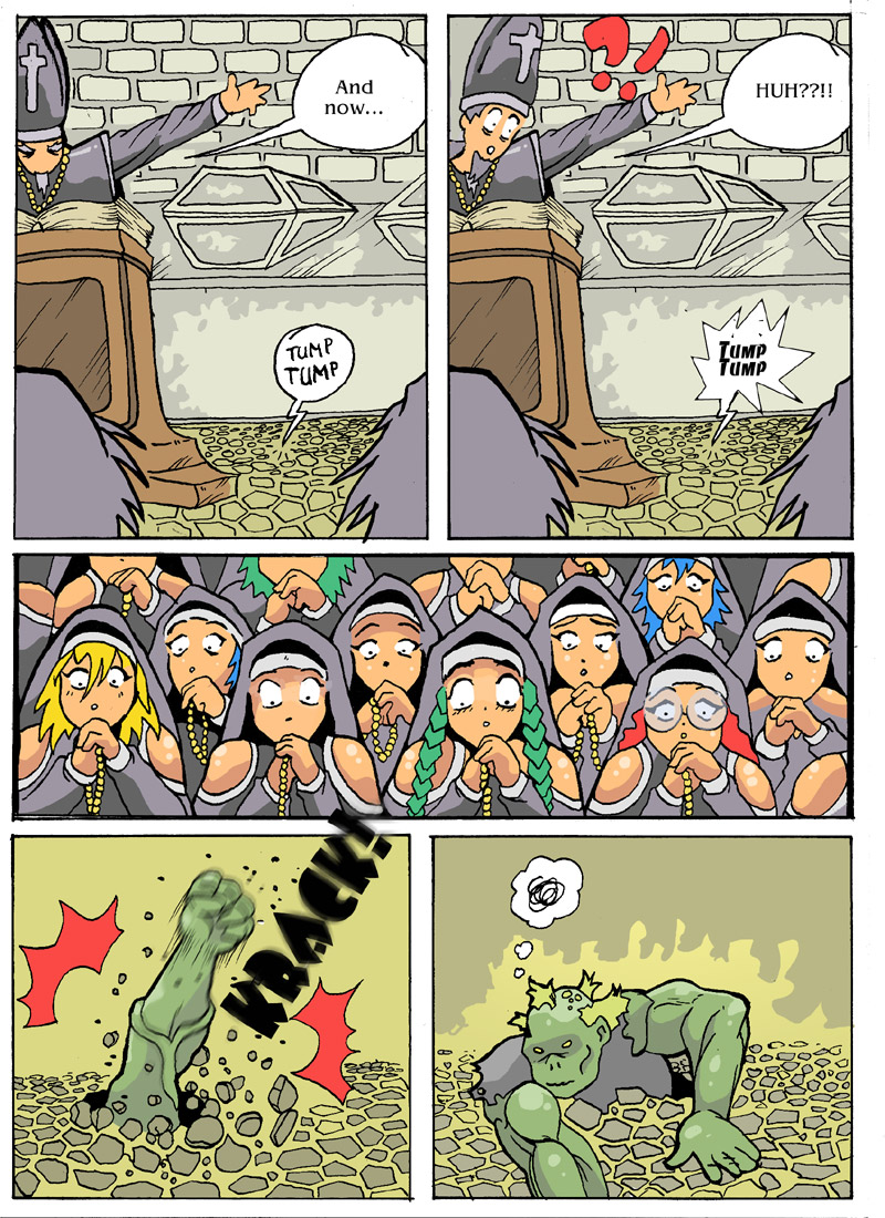 Akabur – Zombie attack! Porncomics 003