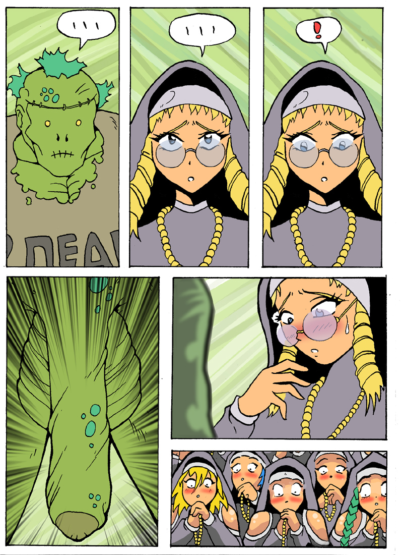 Akabur – Zombie attack! Porncomics 007