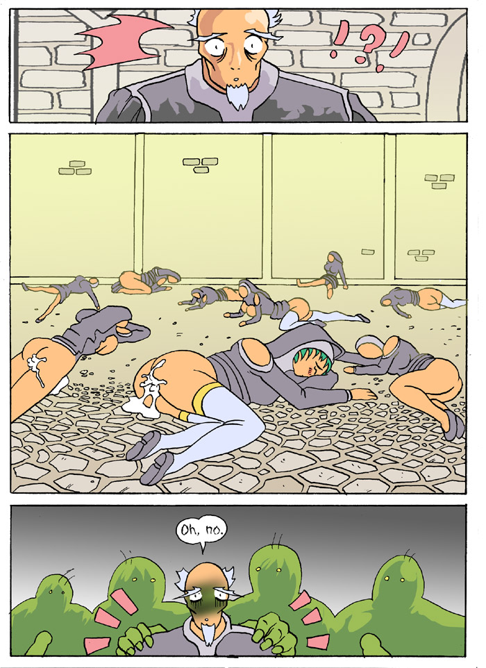 Akabur – Zombie attack! Porncomics 023
