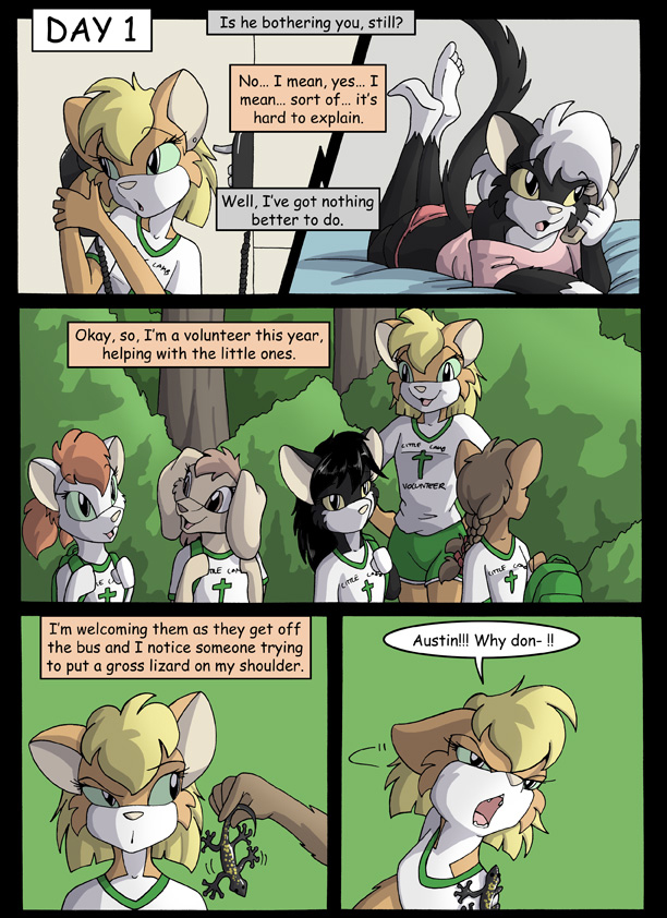 Amy’s Little Lamb Summer Camp Adventure- Jay Naylor  (Furry Comics) 003