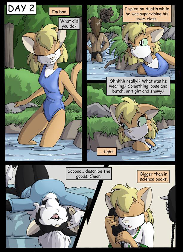 Amy’s Little Lamb Summer Camp Adventure- Jay Naylor  (Furry Comics) 005