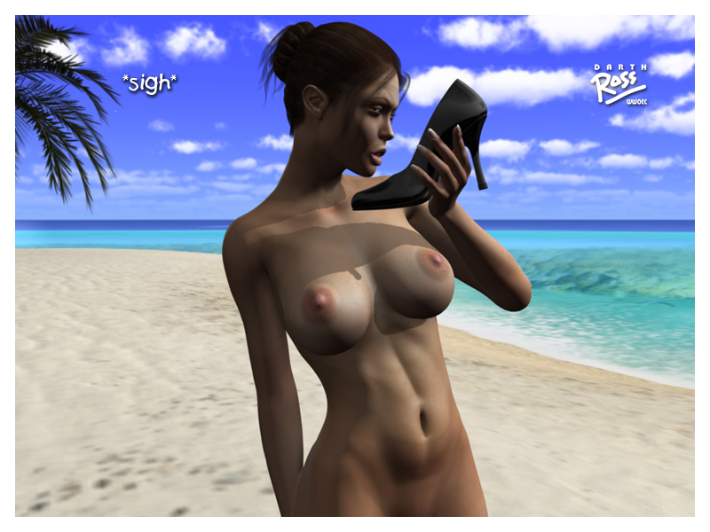Angelina Jolie- Angel’s Shore 3D Porn Comics 008