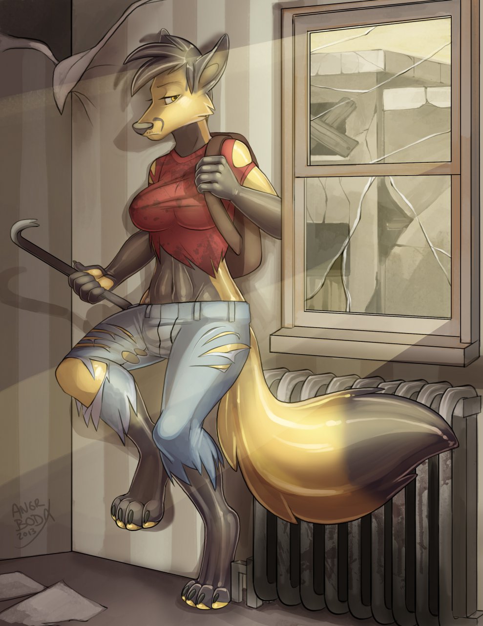 [angrboda] – A changing world  (Furry Comics) 001