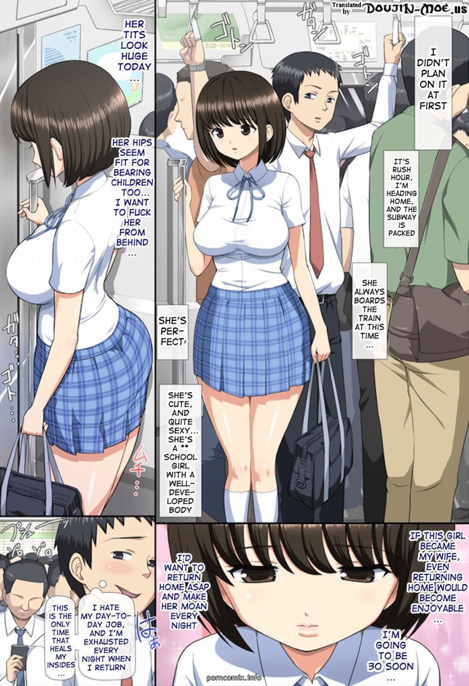 [Aomizuan] – Schoolgirl Who Was Groped Hentai Manga 002