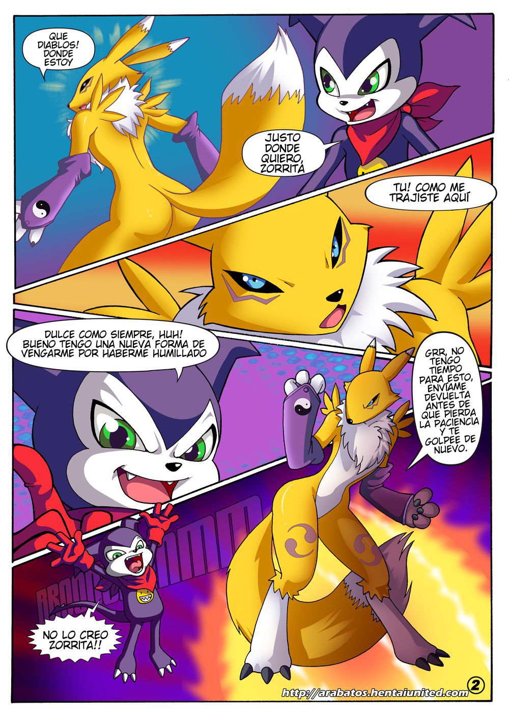Arabatos – Digimon  (Furry Comics) 002