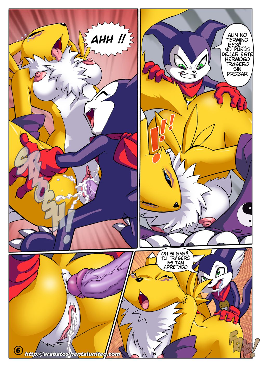 Arabatos – Digimon  (Furry Comics) 006