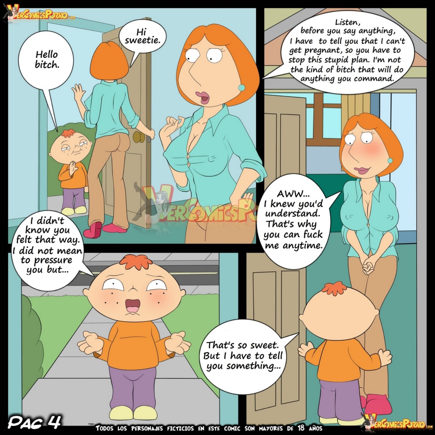 Baby’s Play 5- Impregnation of Lois  Comics 005
