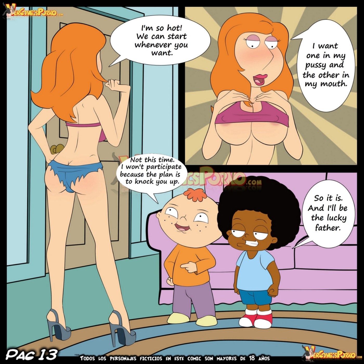 Baby’s Play 5- Impregnation of Lois  Comics 014