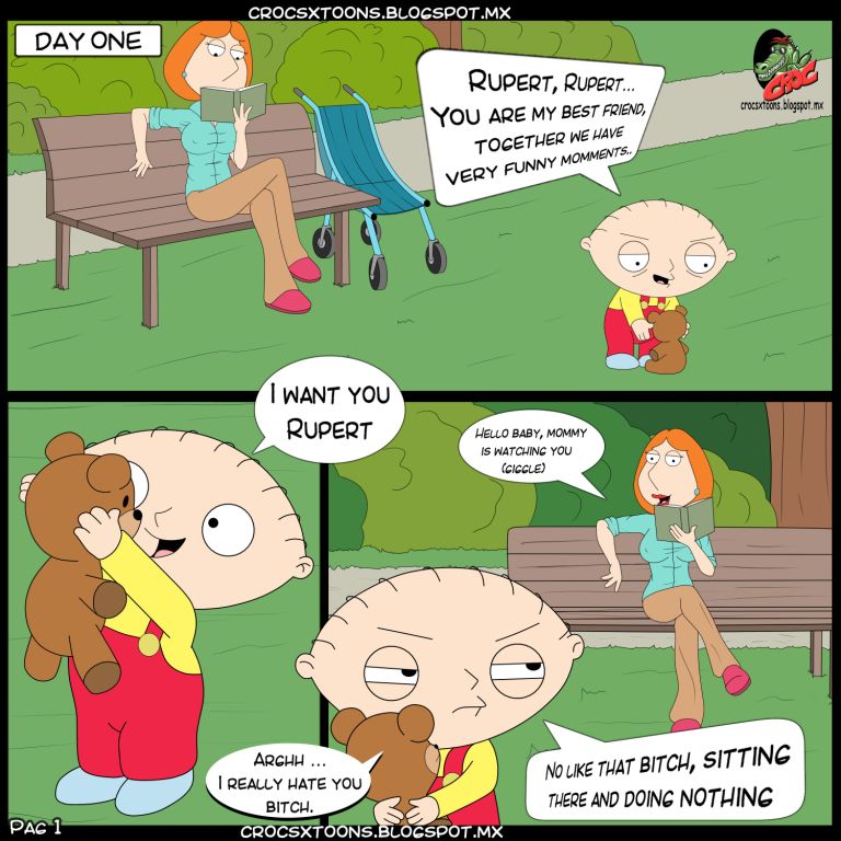 Baby’s Play (Family Guy) – Part 1 & 2  Comics 002