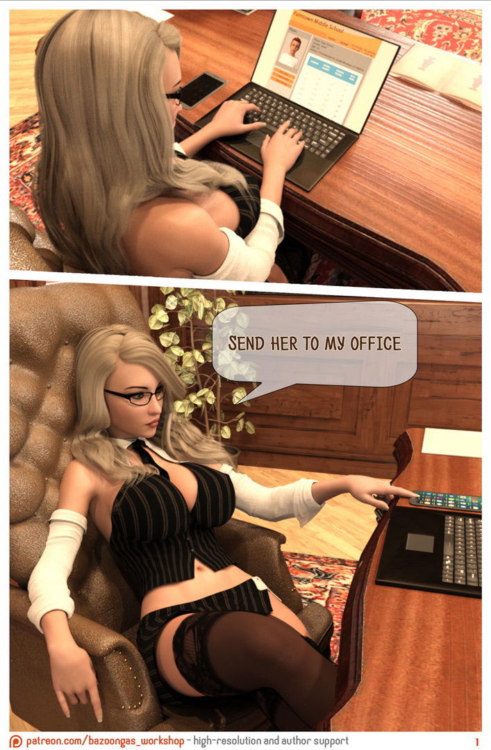 Bazoongas Workshop- Teacher’s Pet 3D Porn Comics 002