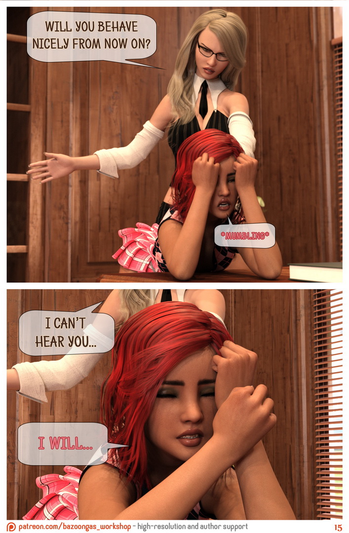 Bazoongas Workshop- Teacher’s Pet 3D Porn Comics 016