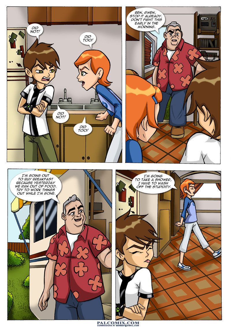 Ben 10 – Gender curse  Comics 001