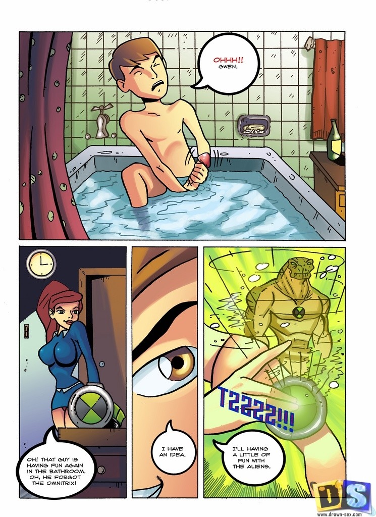 Ben 10 – Gwens lust Adult Comics 001