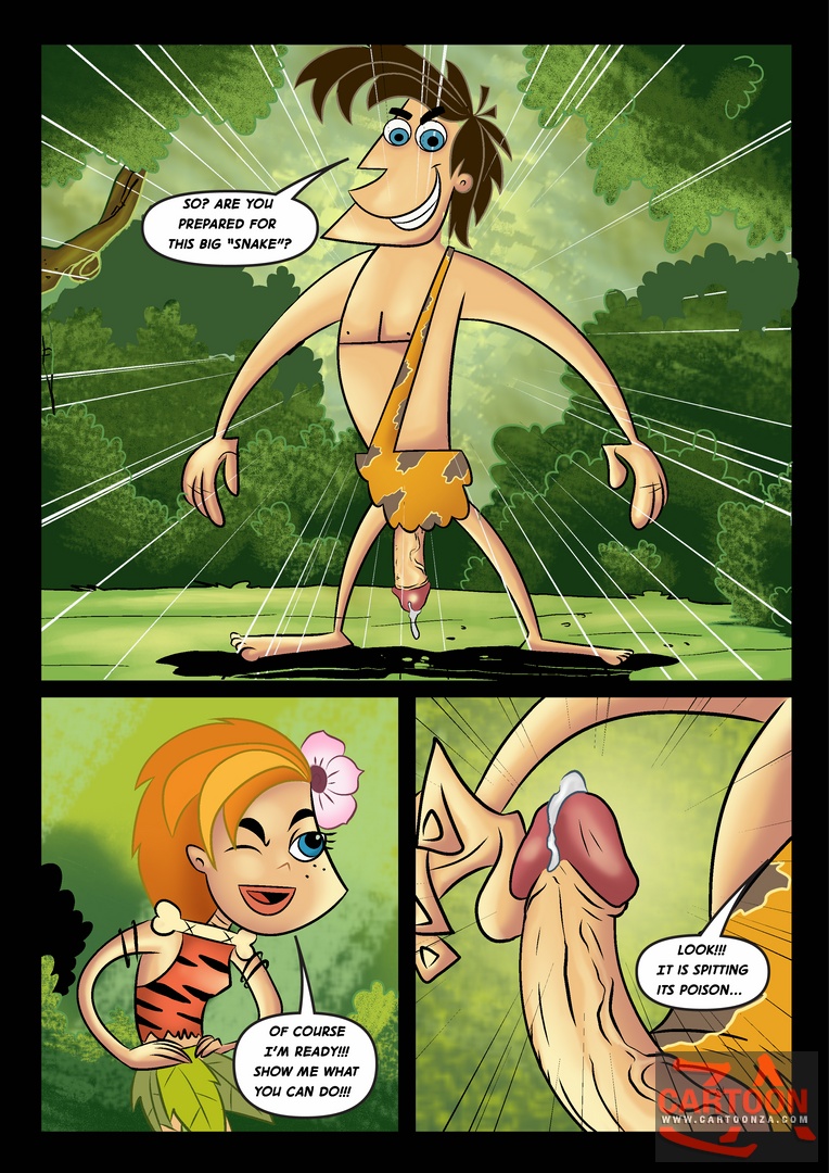 Big Snake – George Of The Jungle Adult Comics 001