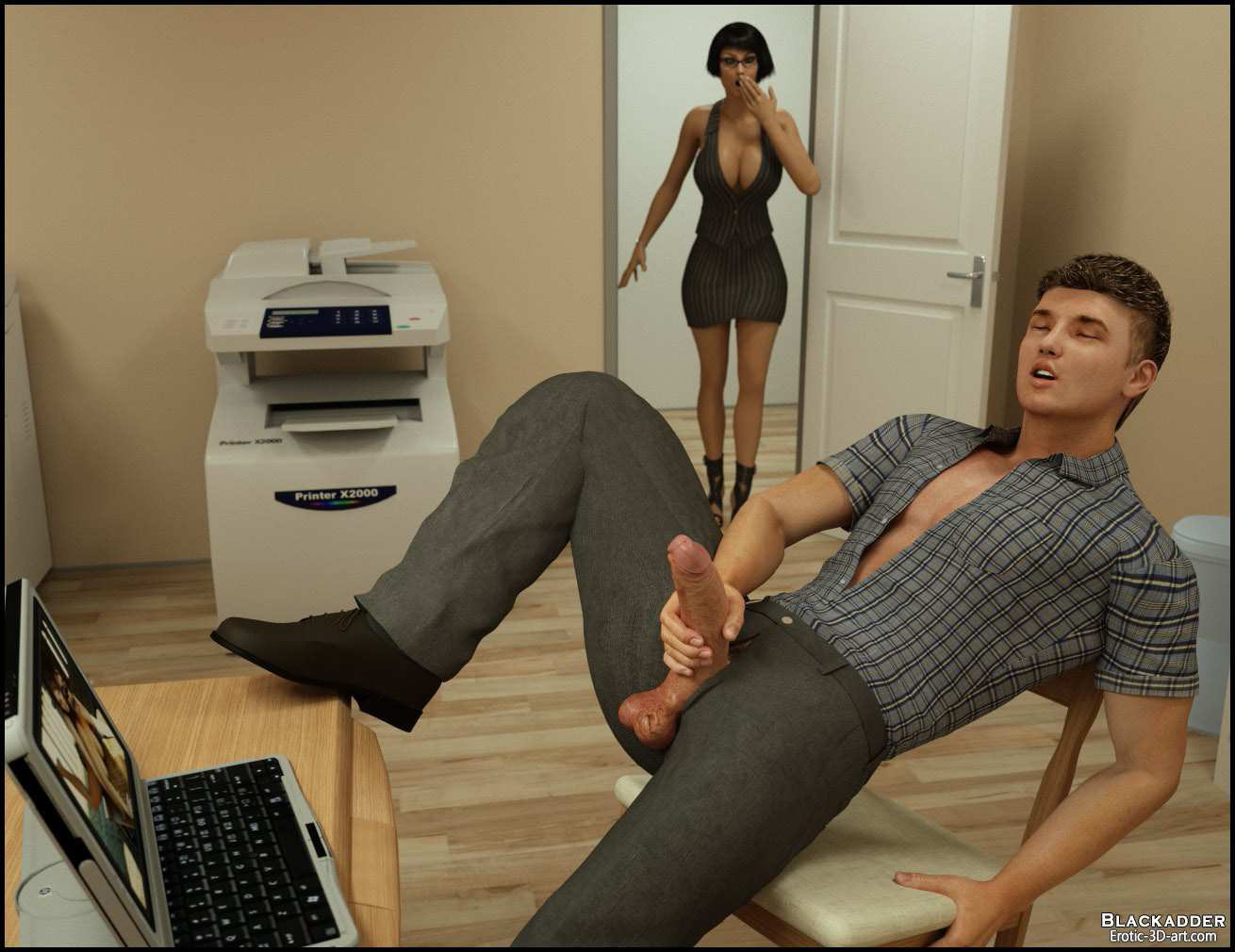 Blackadder – Busted 3D Porn Comics 003