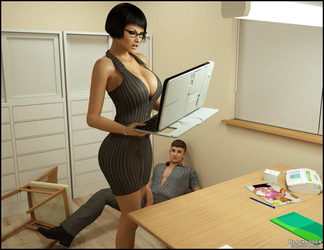 Blackadder – Busted 3D Porn Comics 006