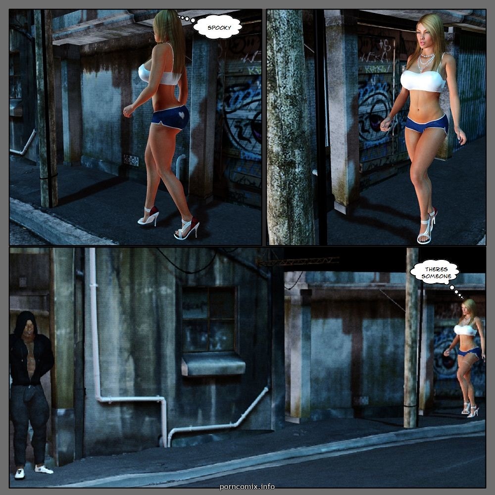 Blacknwhite – I Need A Phone Interracial Comics 005