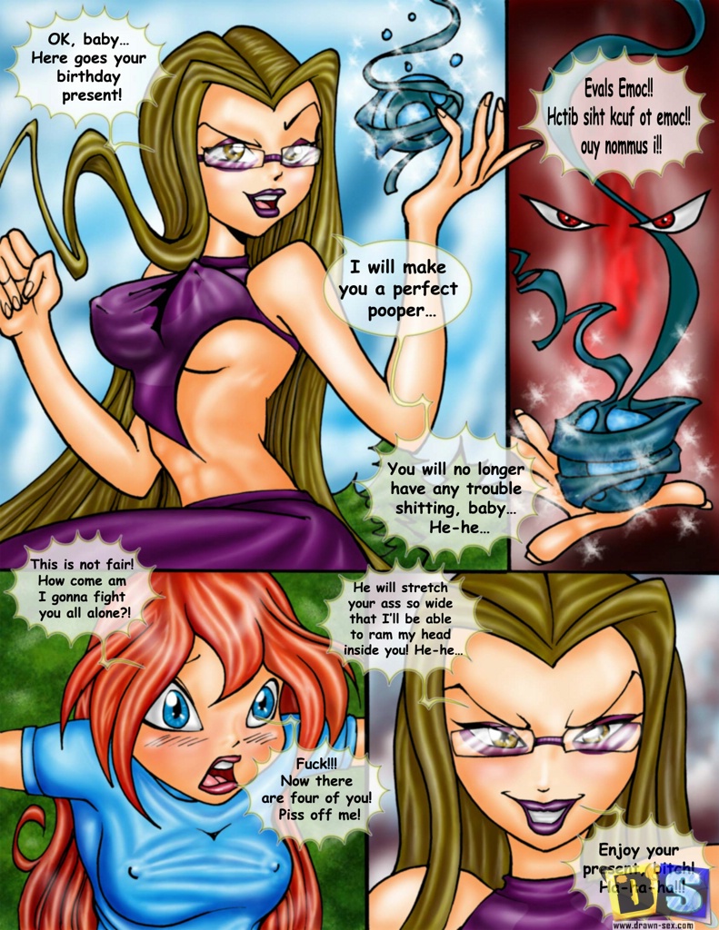 Bloom’s Birthday Present (Winx Club) Adult Comics 005