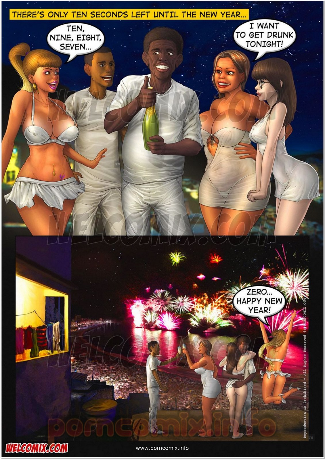 Brazilian Slumdogs 5- Slum Gang’s New Year  Comics 002