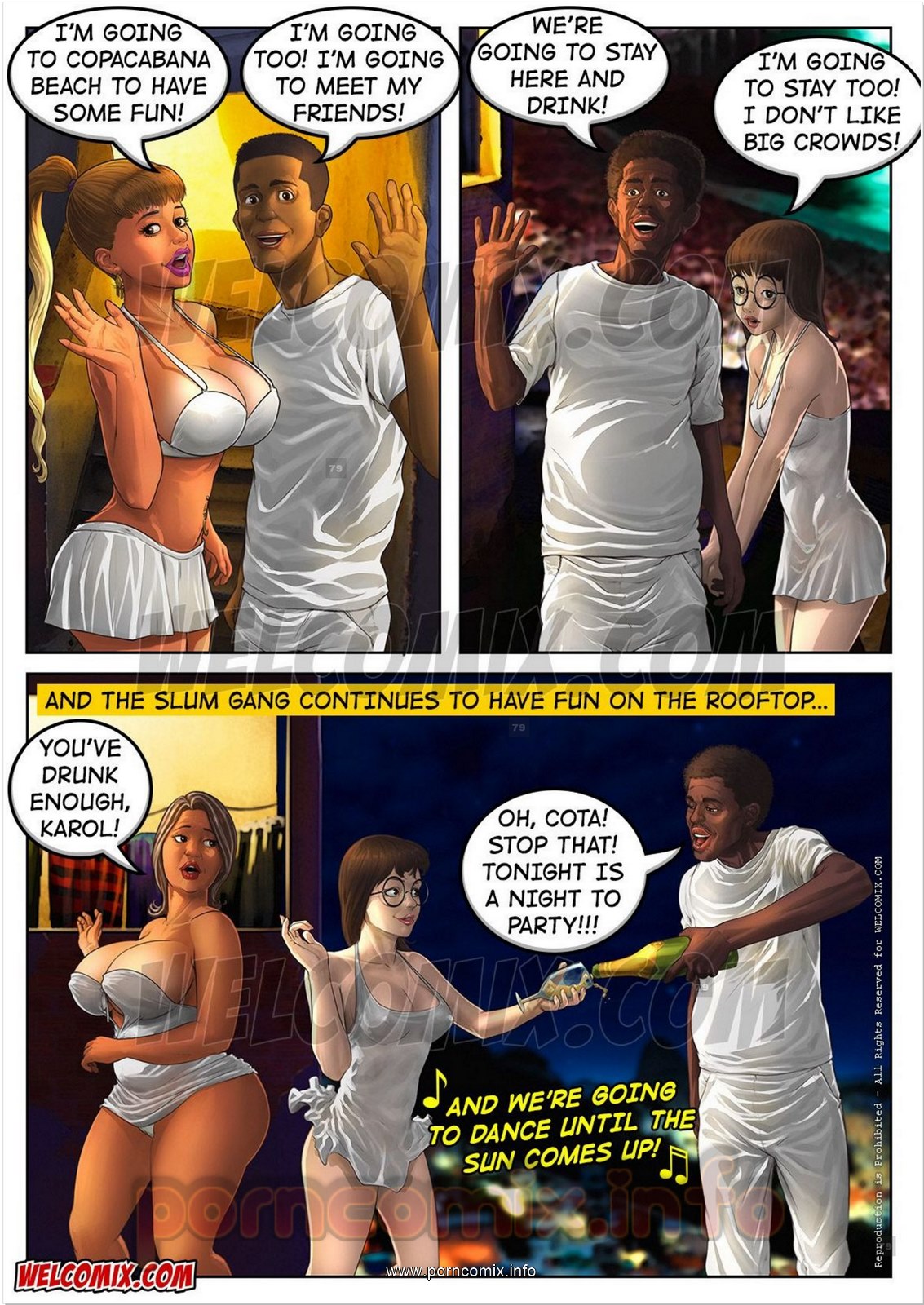 Brazilian Slumdogs 5- Slum Gang’s New Year  Comics 003