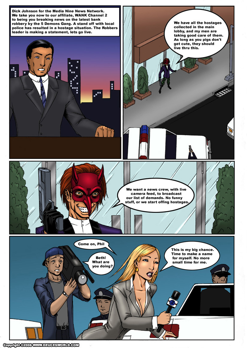 Breaking News – DeucesWorld Adult Comics 002