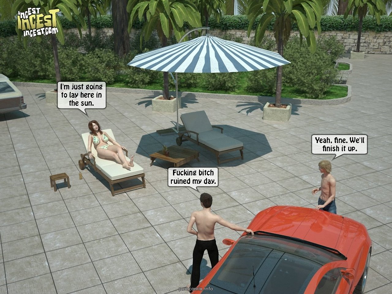 Brother + Sisterus Car 3D Porn Comics 006