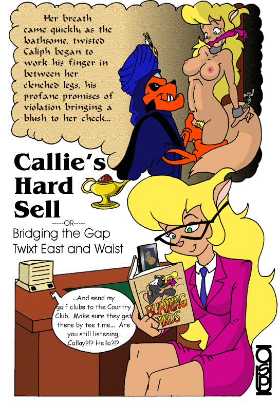 Callie’s Hard Sell (SWAT Kats) Furry Comics 001
