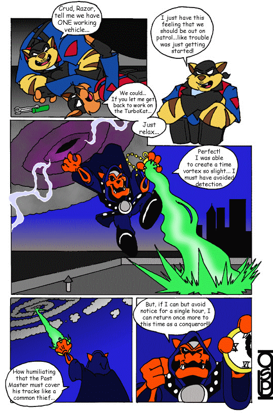 Callie’s Hard Sell (SWAT Kats) Furry Comics 005