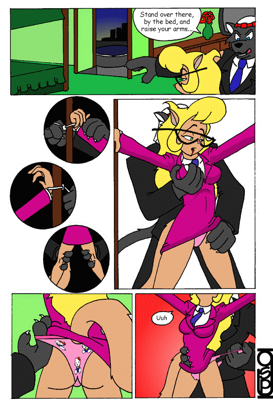 Callie’s Hard Sell (SWAT Kats) Furry Comics 009