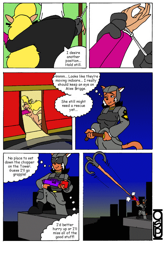 Callie’s Hard Sell (SWAT Kats) Furry Comics 015