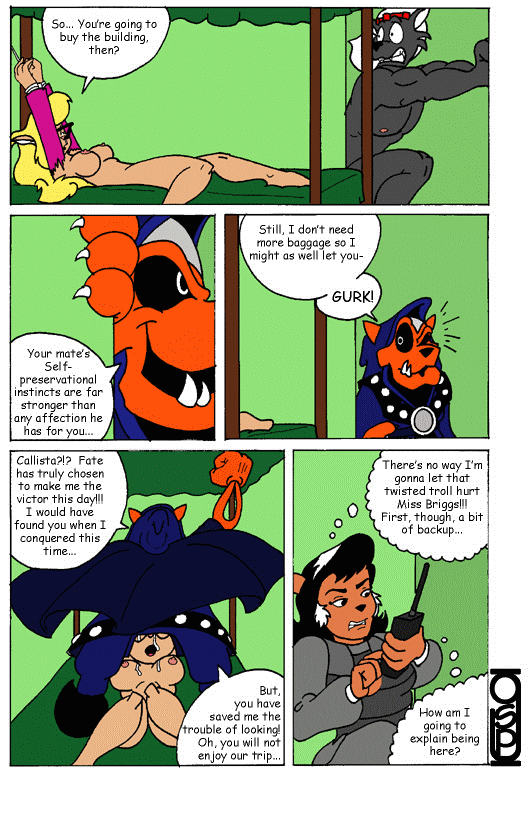 Callie’s Hard Sell (SWAT Kats) Furry Comics 019