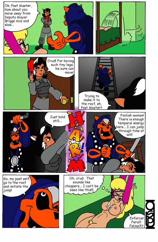 Callie’s Hard Sell (SWAT Kats) Furry Comics 021