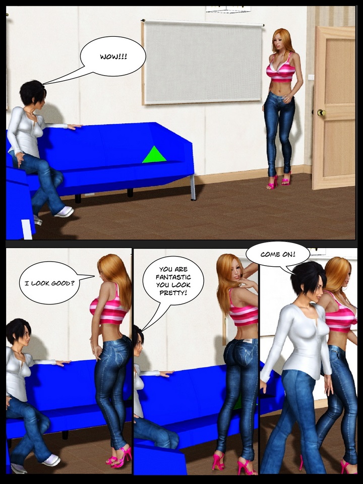 Candie Your First Time – BlackonWhite3D Interracial Comics 009
