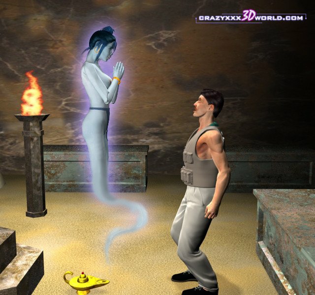 Crazyxxx3D World- Aladin’s magic lamp  (3D Porn Comics) 024