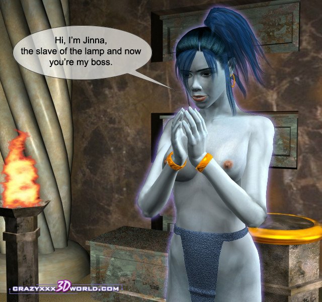 Crazyxxx3D World- Aladin’s magic lamp  (3D Porn Comics) 025