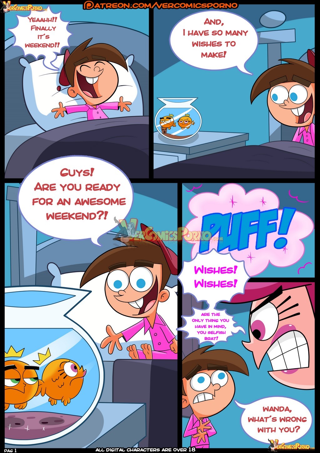 Croc- Milf Catcherus- [Fairly OddParents]  Comics 002