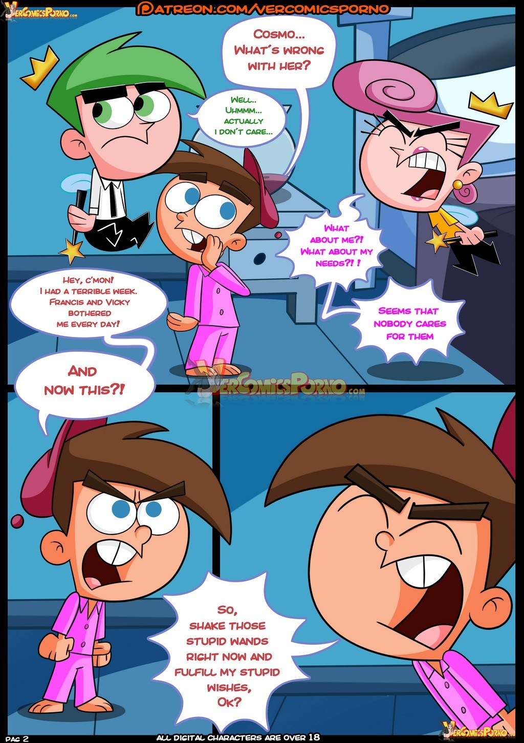 Croc- Milf Catcherus- [Fairly OddParents]  Comics 003